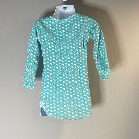Carter’s Long Sleeves Printed One Piece Baby Girl 24 Months-Aqua - Picture 5 of 11